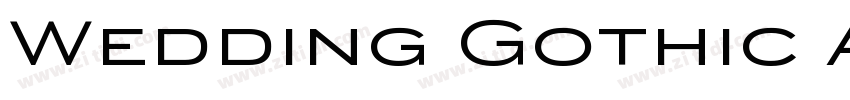 Wedding Gothic ATF M字体转换